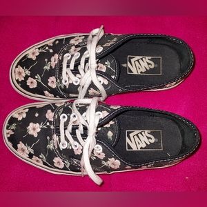 Floral Vans Women's Size 6